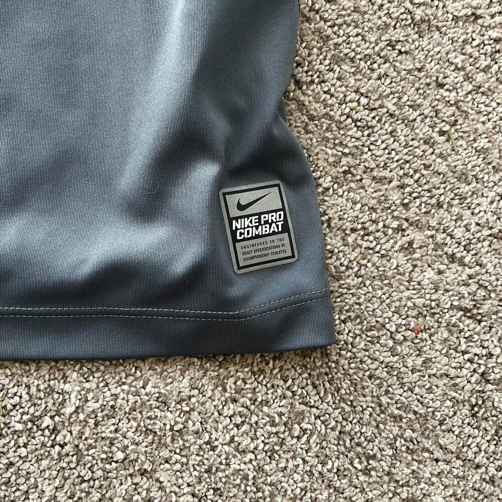 Nike Pro Combat Dri Fit Fitted Ken Griffey Jr 3/4 Sleeve Swingman Shirt XL